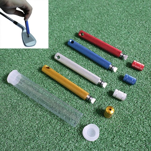 Groove Sharpener Cleaner Regrooving Tool for U V Grooves Golf Club Iron Wedge eBay