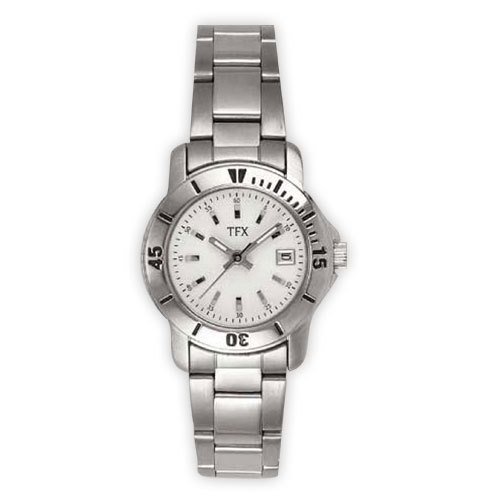 TFX by Bulova Collection 36M101 Stainless Steel Silver Tone Women's