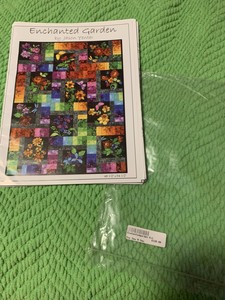 Jason Yenter ENCHANTED GARDEN Quilt Pattern Months 1-12 NO FABRICS