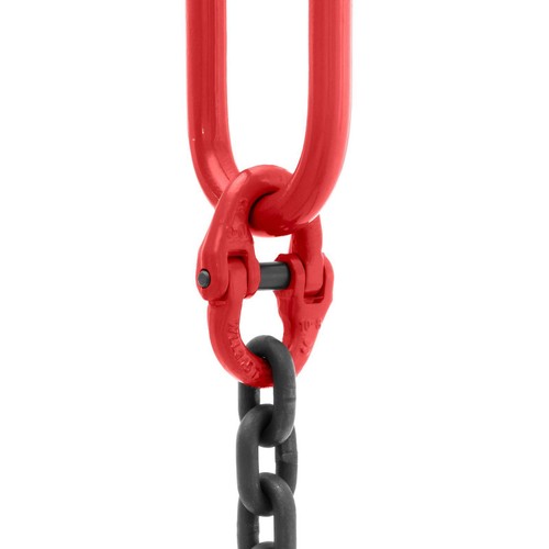Anschlagkette 1-Strang Kettengehänge Krankette 3150 kg 1 m schwarz - Bild 2 von 4