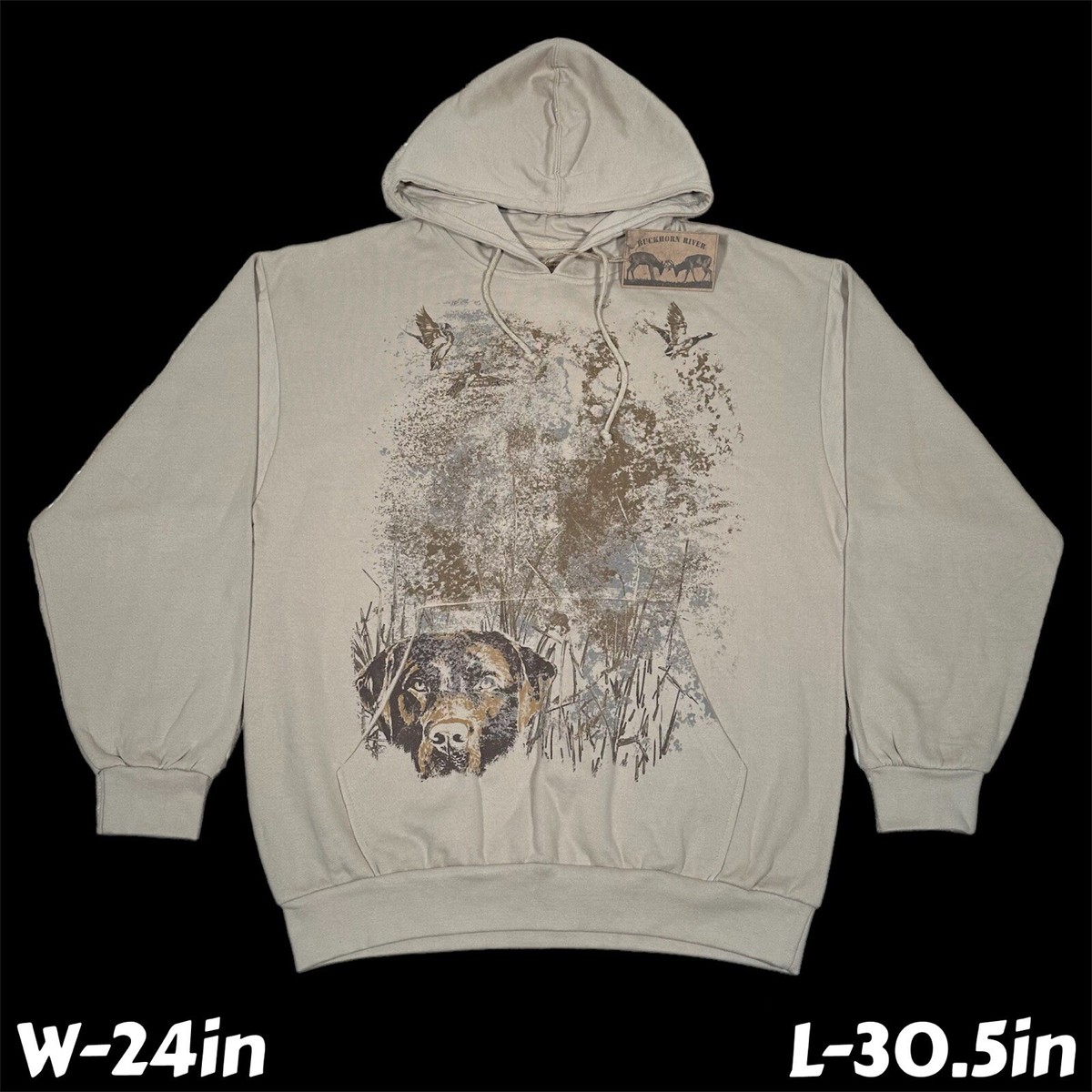NWT Buckhorn River Hoodie Sweatshirt Bird Hunting Dog Nature