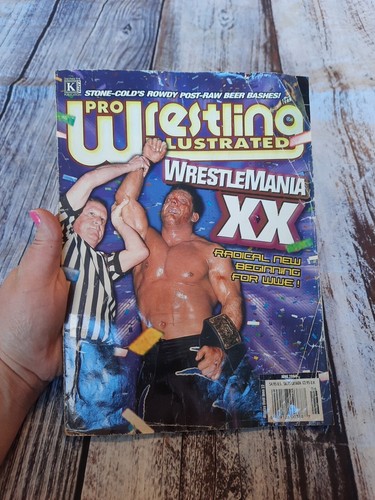 Pro Wrestling Illustrated WrestleMania XX Chris Benoit Cover