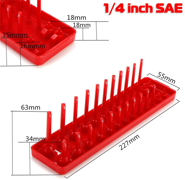 1 2 inch drive socket organizer