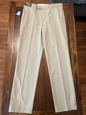 NWT RLX Polo Ralph Lauren Mens Golf Pants Beige Moisture Wicking 34x34
