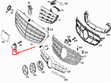 MERCEDES-BENZ C W205 Front Camera Housing A2058270023