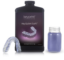 KeySplint Soft 1KG Ideal for printing splints, night guards, and bleaching trays