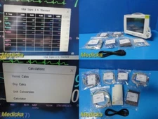 Philips M8002A Intellivue MP30 Monitor W/ M3001A MMS Module & Leads ~ 28767