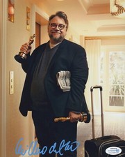 Guillermo Del Toro Pinocchio Autographed Signed 8x10 Photo ACOA COA