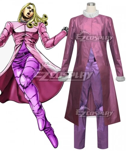 Steel Ball Run Funny Valentine Halloween Party Uniform Suit Cosplay Costume E001