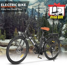 2025 E-Bike 26'' Electric Bike for Adults 500W Motor City Bicycle Commuter Ebike