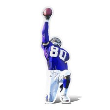 Calcomanía adhesiva Cris Carter Minnesota Vikings - vinilo brillante impermeable