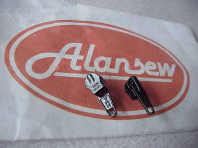 Black Rab Zip Slider Replacement Marked YKK 45C to fit the Coil main openend zip