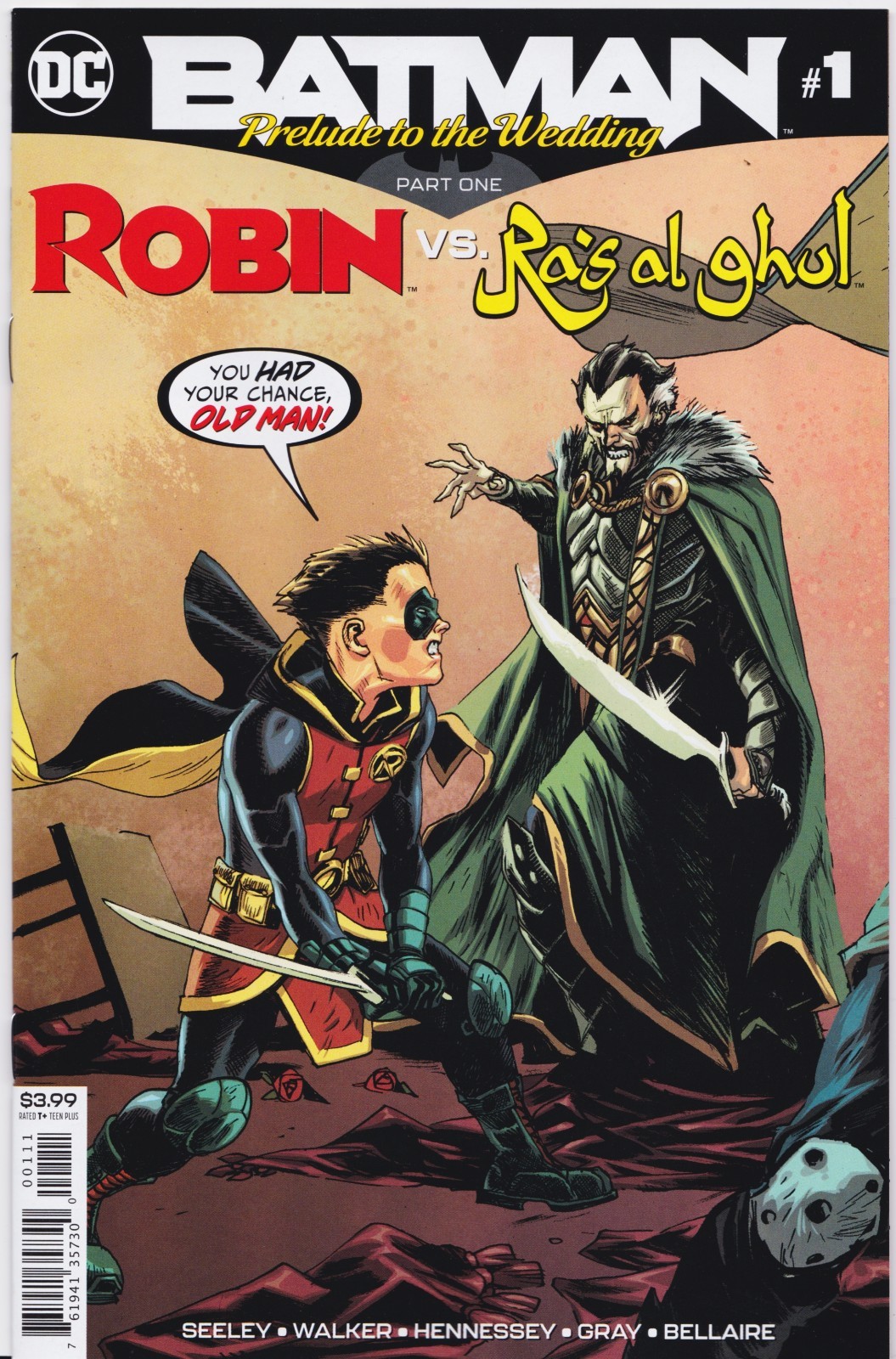 BATMAN Prelude to the Wedding ROBIN VS RA'S AL GHUL (2018) #1 New Bagged
