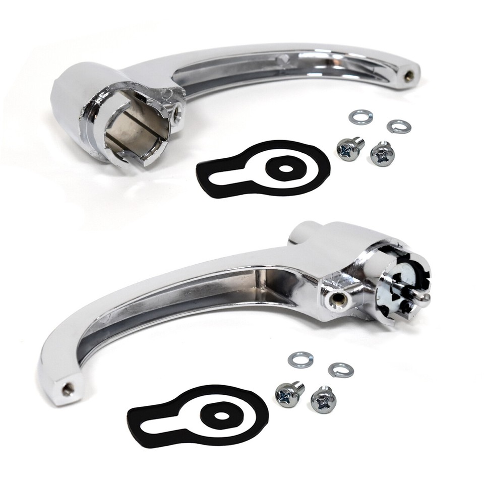 1952-59 Chevy Truck Outside Door Handle Set – Chrome With Hardware & Gaskets