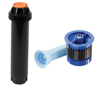 1-50 Pack Rain Bird Uni-Spray Sprinklers w/ 10-HEVAN Nozzle US-410HE 4'' 0-360°