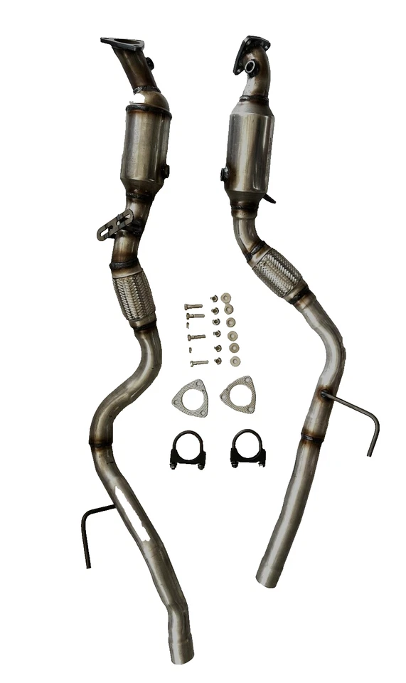 2011 - 2017 Volkswagen Touareg 3.6L conversor catalítico de escape com tubo flexível - Imagem 2 de 2