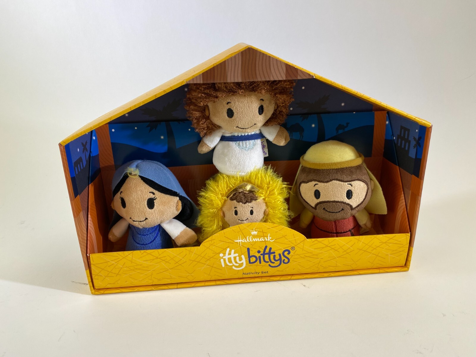 Hallmark+Itty+Bitty+Nativity+Set+Kid3387 for sale online eBay