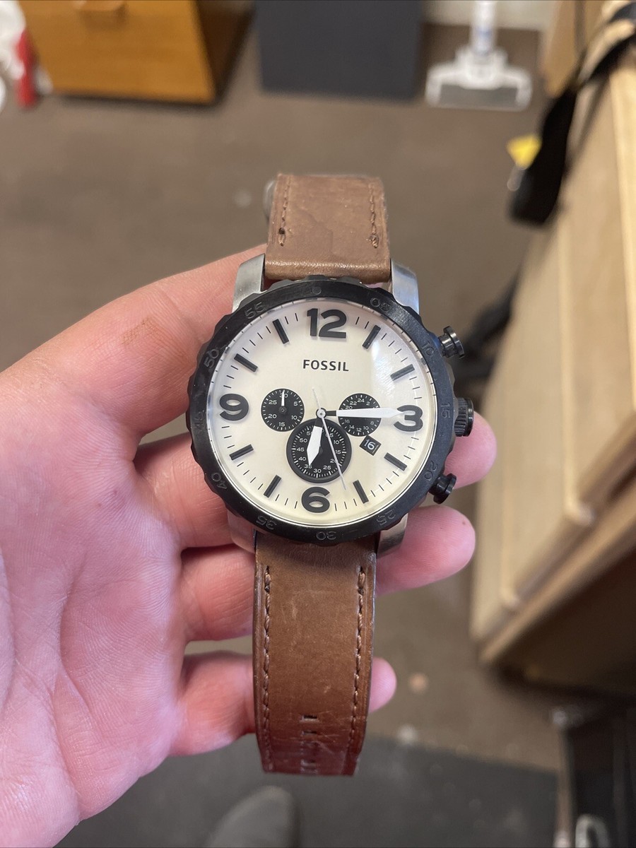 Stainless Steel Reloj Fossil Jr1390 Precio Fossil Jr1390 Nate