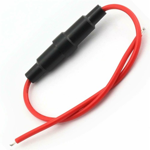 10pcs In-Line Fuse Holder 20AWG Wire Used For Glass Fuse Tube 5x20mm - Picture 4 of 10