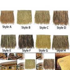 Straw Roof Thatch Fake Grass Skirting Roof for Party Decoration Patio Fence