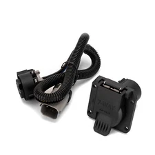 For 1999-2001 F250 F350 F450 SD 7 Way Trailer Tow Light Wiring Harness Connector