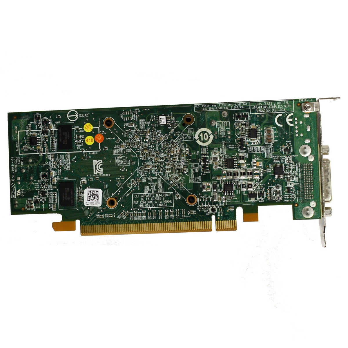 Dell AMD Radeon HD 6350 512MB GDDR3 64-Bit LP DMS-59 Video Card