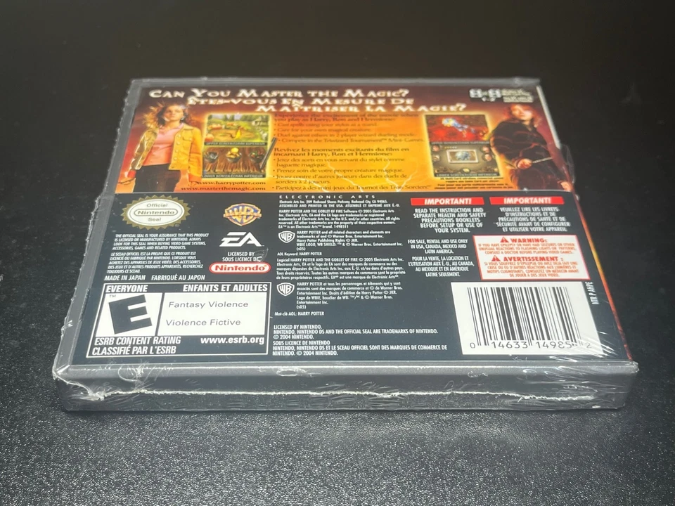 Harry Potter and the Goblet of Fire Nintendo DS🔥Fast Shipping🔥Sealed ~ - Image 3 of 3