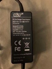 Universal 12-24V DC Vehicle Charger