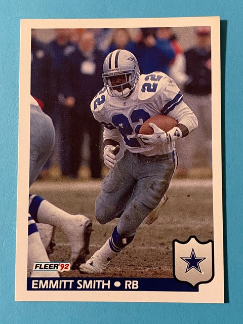 1992 Fleer Emmitt Smith #89 Dallas Cowboys NM++ FREE DELIVERY