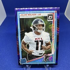 2025 Panini Donruss Optic Purple Shock Rated Rookie Jalon Walker #290