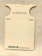 Vintage Telephone Note Pad Merck Corp. For Desk Phone Indocin Drug