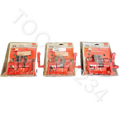 Bessey BPC-H34 3/4'' Adjustable Pipe Bar Clamp Fixture Pony #50 LOT OF 3