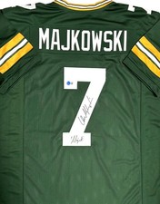 Packers DON MAJKOWSKI Signed Custom Replica Green Jersey AUTO w/ 