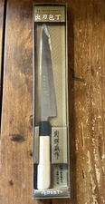 Seki Magoroku Deba Fish Butcher Knife Japanese 7.75" 2 Layer Stainless Steel