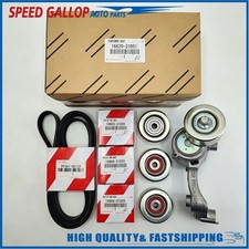 Drive Belt Tensioner Idler Pulley Kit Oem For 05-14 Toyota Tacoma 05-15 V6 4.0l