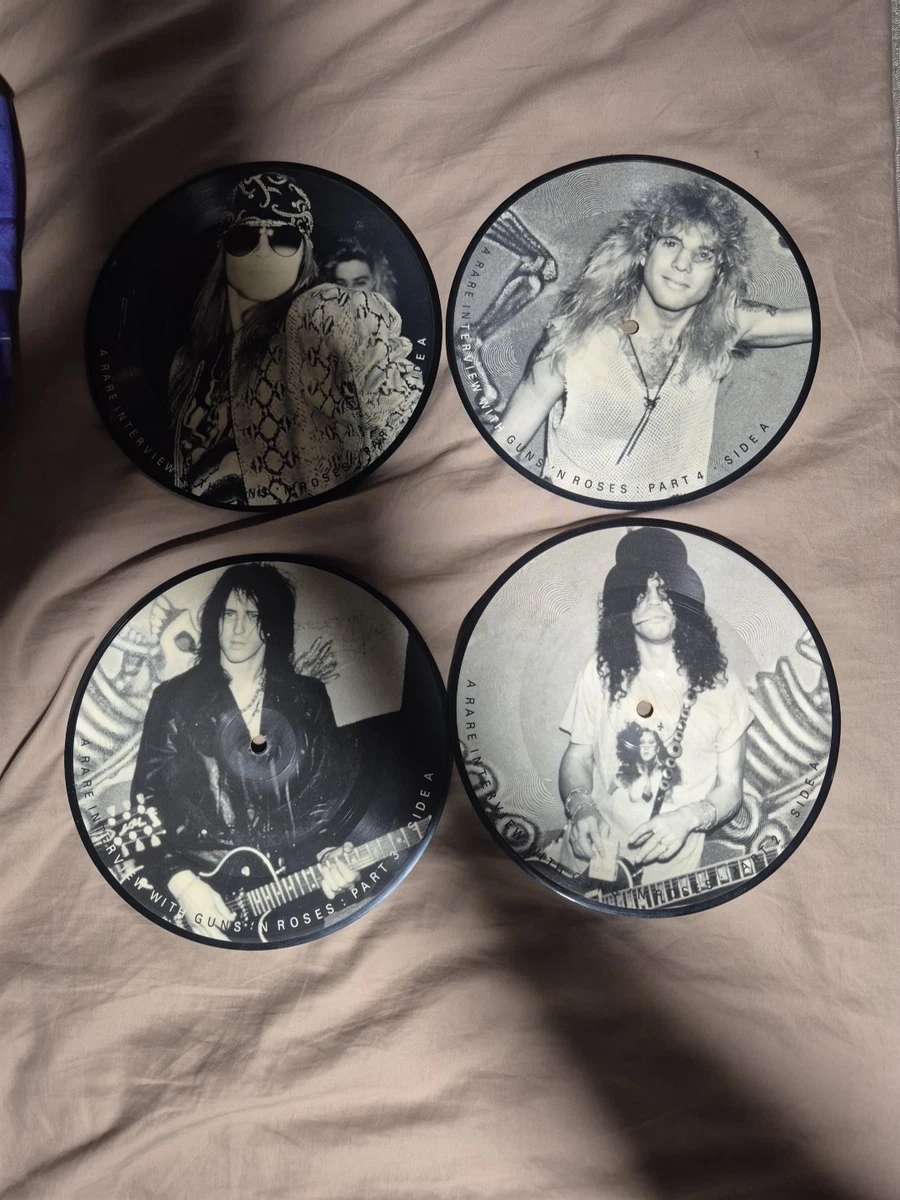 Guns n' Roses/ROCK SAGAS/U•KピクチャーディスクLP GUNS N ROSES 2 - Chris Tetley Rock Saga Interview Picture Disc LP