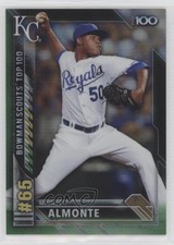 2016 Bowman Scouts' Top 100 Green Refractor 91/99 Miguel Almonte #BTP-65 10k8