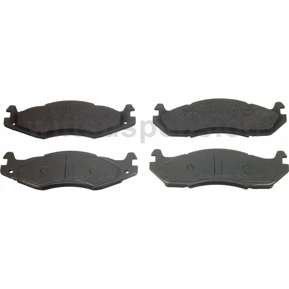 Juego de pastillas de freno de disco delanteras Wagner 1 pieza para Jeep Cherokee 1984-1993 Foto 3 de 3