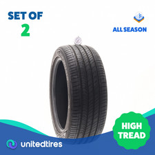 Set Of 2 Used 22545zr17 Kumho Majesty 9 Solus Ta91 94w - 832 Vev7