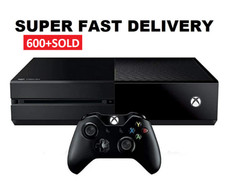 Microsoft XBOX ONE Console 500GB Black + Controller + 3 Free Games Fast Deliver