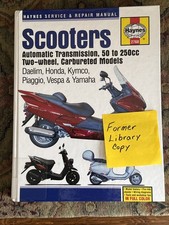 Scooters Automatic Transmission 50 to 250cc Two-Wheel Carbureted Models by...