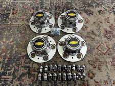 1971-87 Chevy C10 Truck 5 On 5 15x8 Gm Original Truck Rally Restored Metal Caps