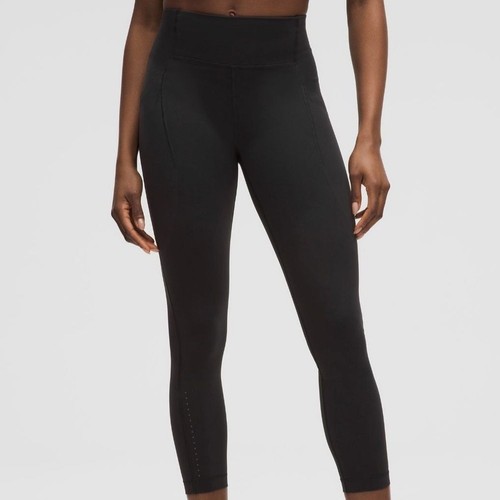 Lululemon Athletica Black swift speed high rise tight 25" Size 6