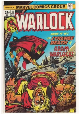 Warlock #11 (F+) 1976 Marvel Comics ''Escape Into The Inner Prison!'' In-Betweener