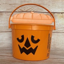 McDonald's 2022 Happy Meal Halloween Boo Bucket, Orange Pumpkin, McPunk'n