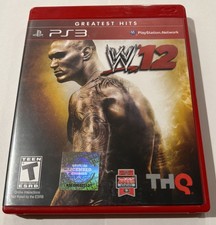 WWE '12 Sony PlayStation 3 Complete in Box with Manual, Tested Working
