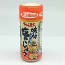 S&amp;B Japanese Ajitsuke Shio Kosho Spice &amp; Herb Seasoned Pepper 110g
