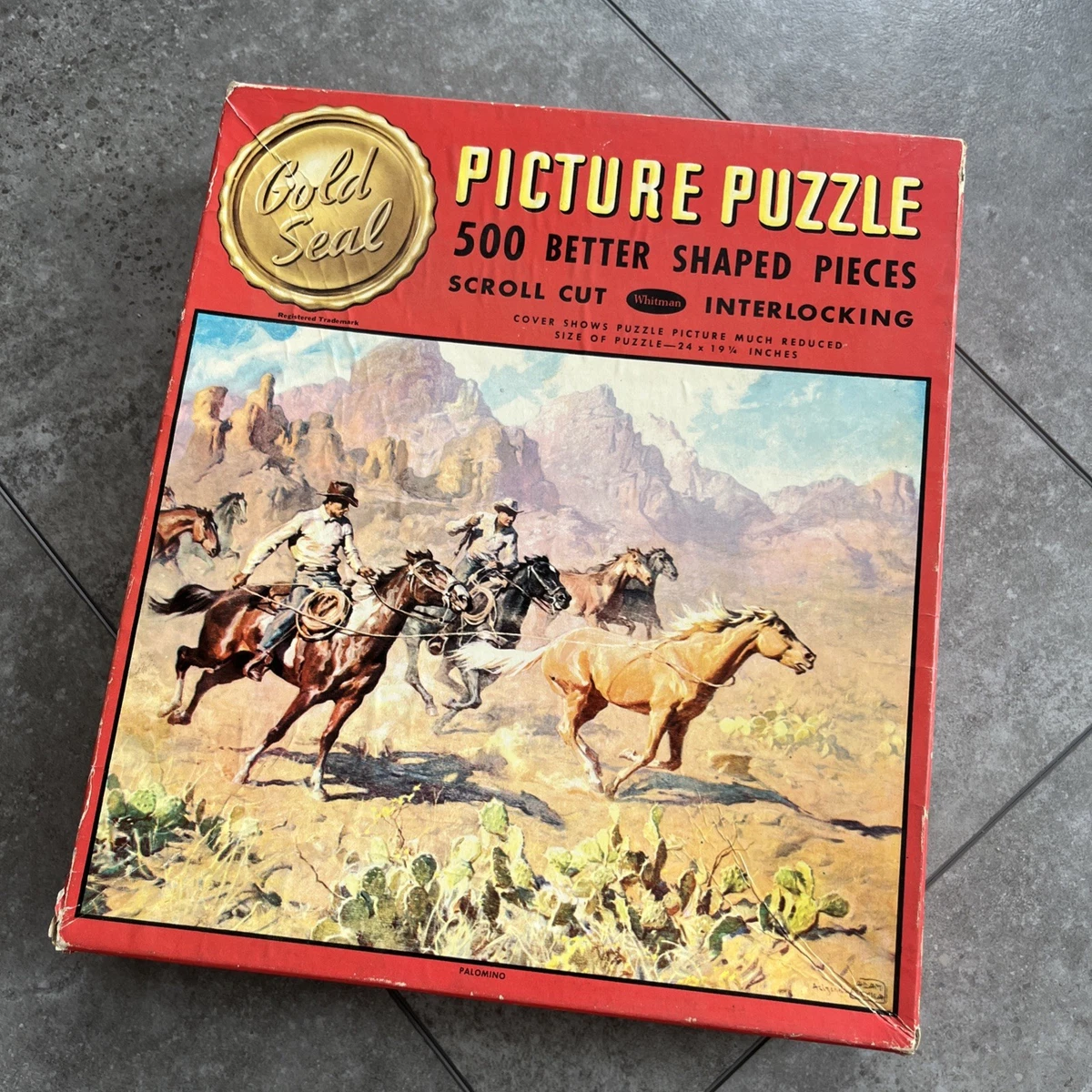Western Jigsaw Puzzles In Vintage Jigsaw Puzzles for sale | eBay