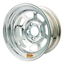 Aero Race Wheels - 50-series - 15x7 - 3in Bs - 5x4.75 - Steel - Chrome