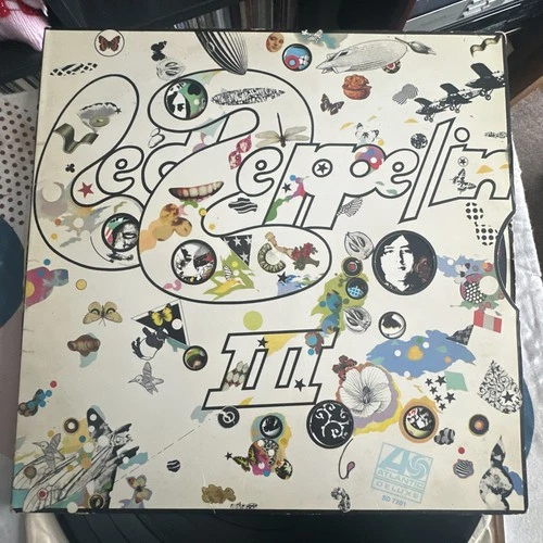 Led Zeppelin Led Zeppelin III 1970 UK celebration error